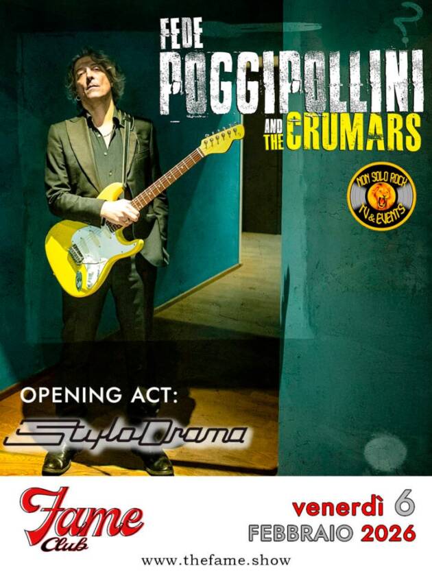 Poggipollini & The Crumars - Cantautorato | Venerdì 6 Febbraio