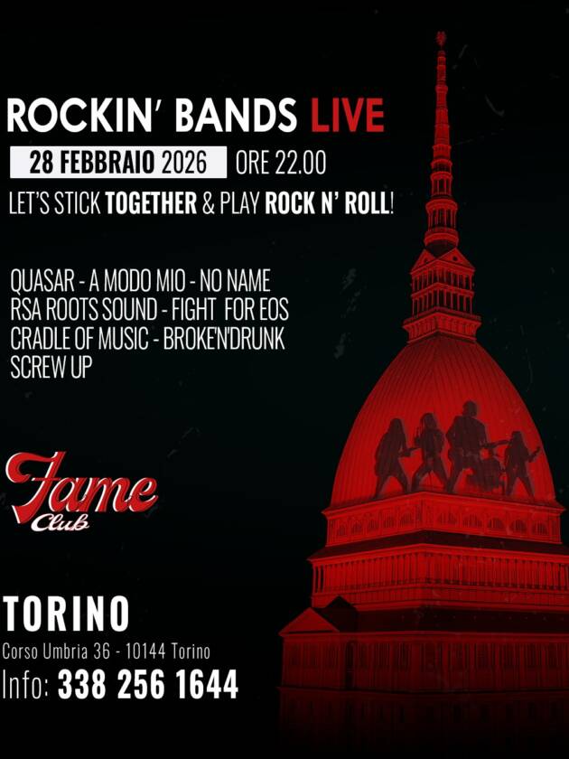 musica rock dal vivo a torino
