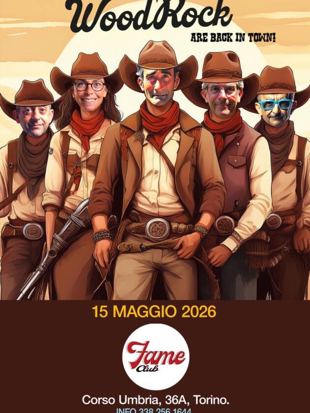 THE WOODROCK - Country Rock | Venerdì 15 Maggio