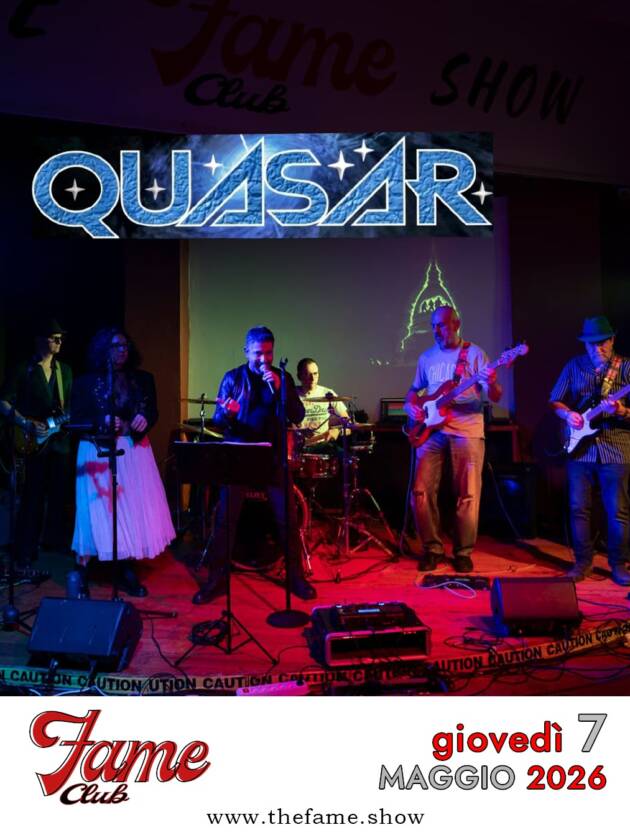 QUASAR - Blues Rock | Giovedì 7 Maggio