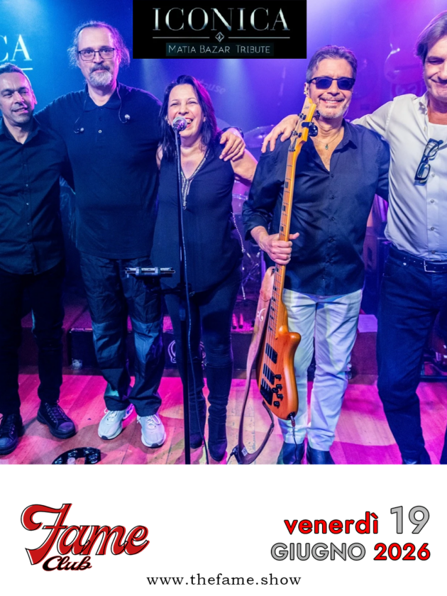 ICONICA — Matia Bazar Tribute | Venerdì 19 Giugno